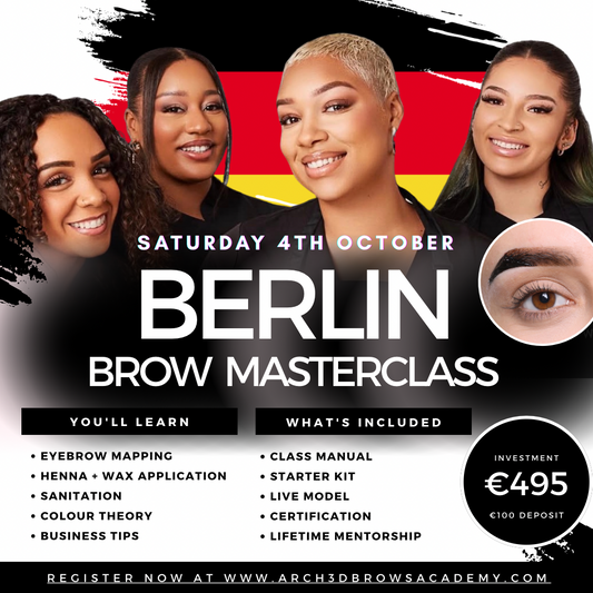 BERLIN HENNA BROWS MASTERCLASS