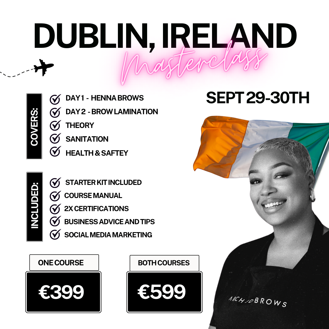 DUBLIN 2-DAY BROW MASTERCLASS